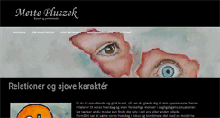 Desktop Screenshot of mettepluszek.dk